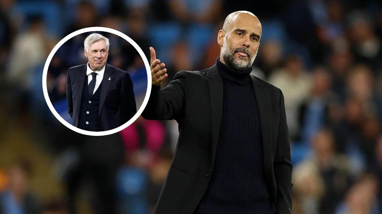 Pep Guardiola le envía mensaje a Ancelotti por su planteamiento defensivo