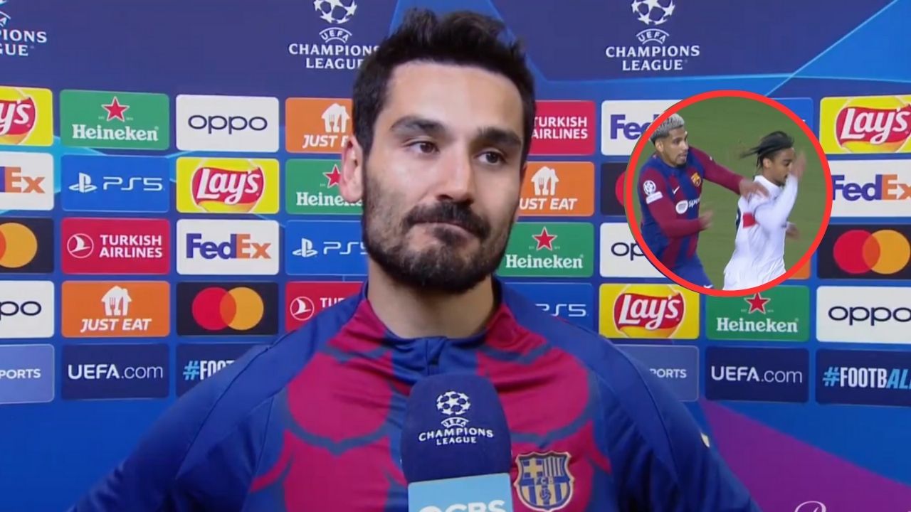 Gundogan deja tremendo dardo a Araújo por su expulsión ante el PSG