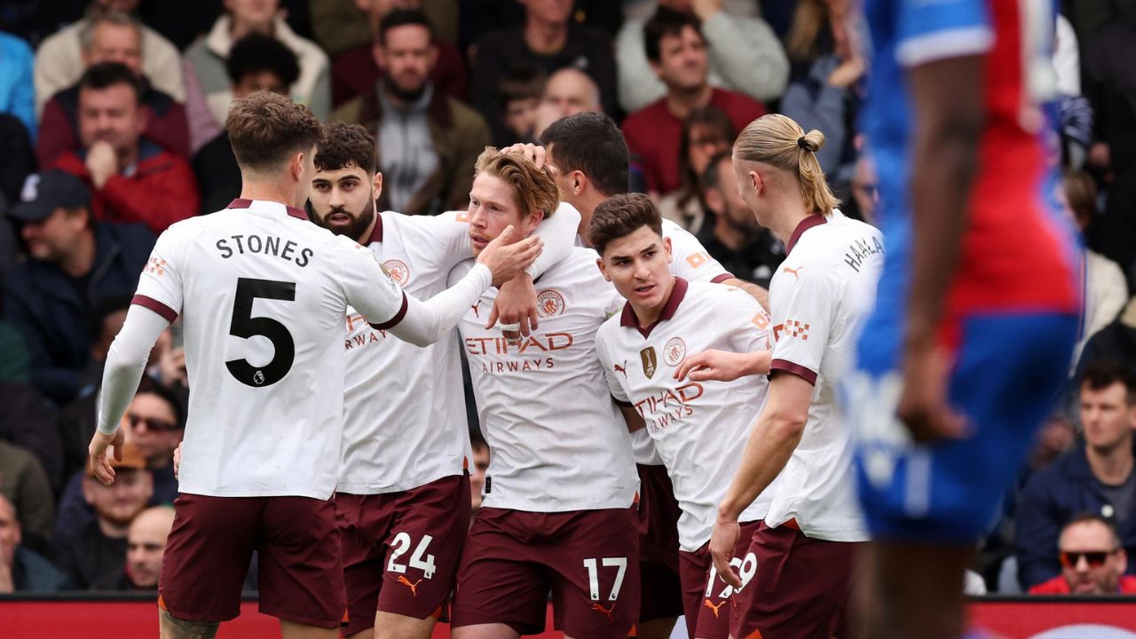 Manchester City receta goleada antes de medirse al Real Madrid