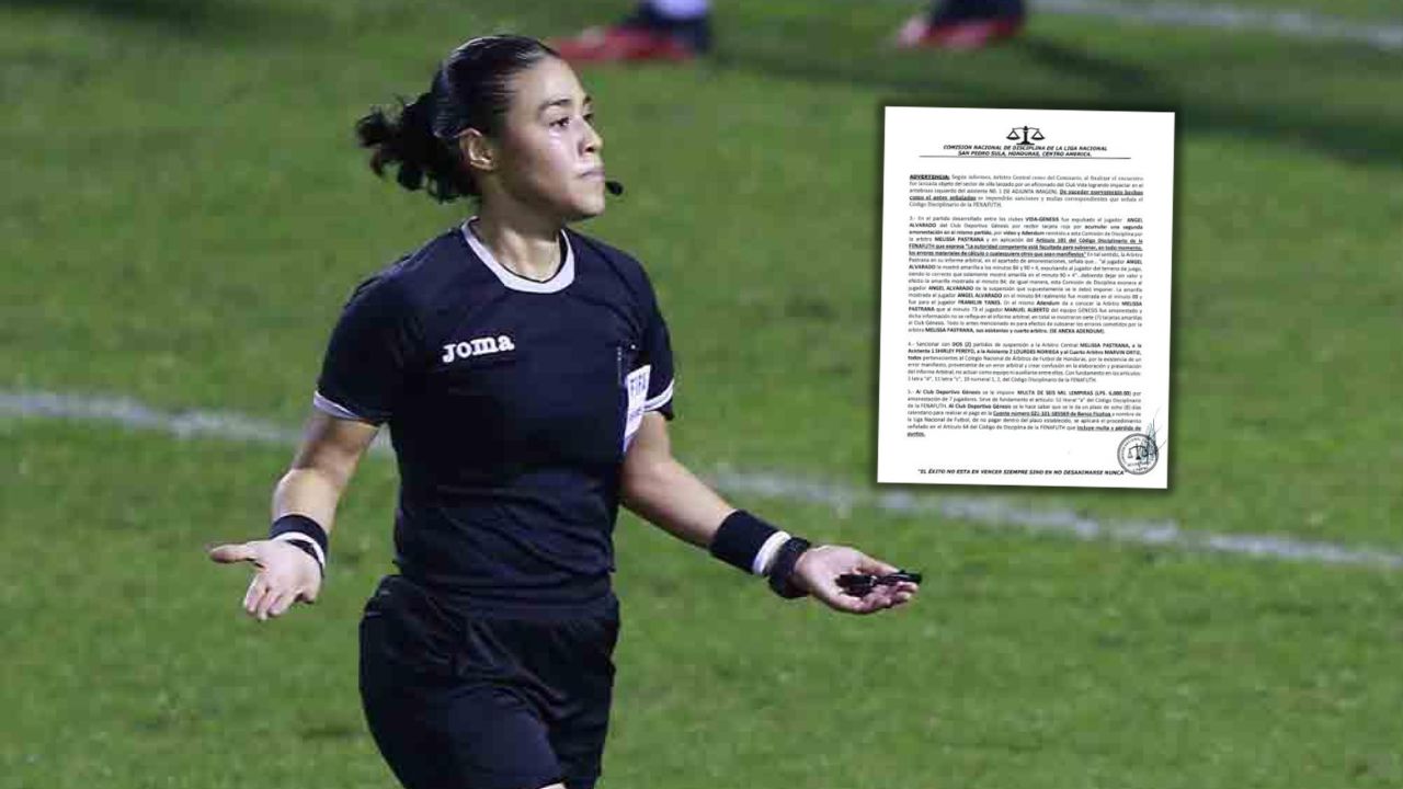 Melissa Pastrana recibe duro revés tras grave error en partido Vida vs Génesis