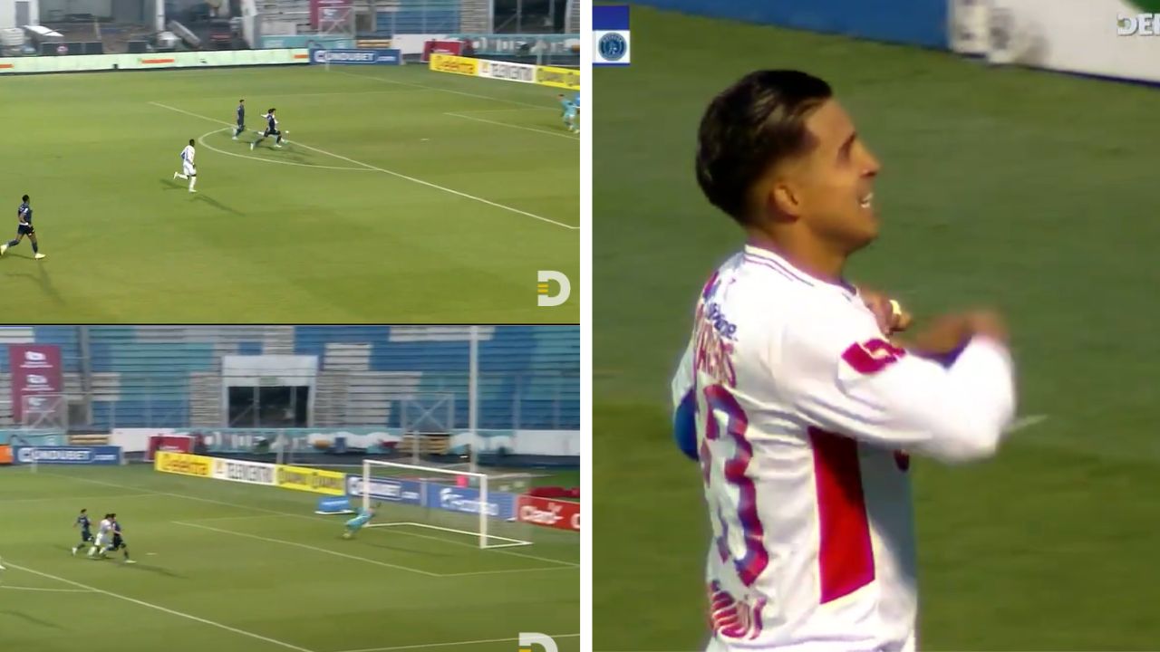 Michaell Chirinos aparece con golazo en el clásico ante Motagua por segunda ocasión