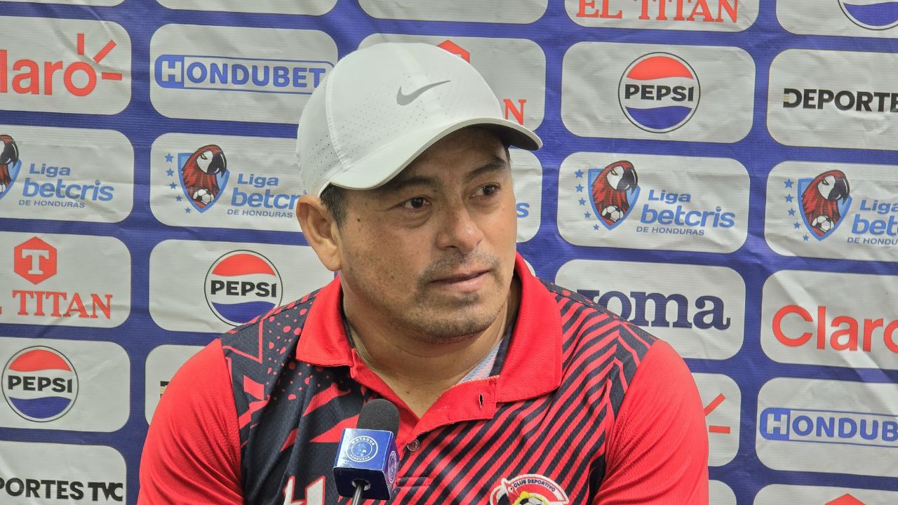 Reynaldo Tilguath destaca empate vs Motagua y se queja del calendario de la Liga Nacional