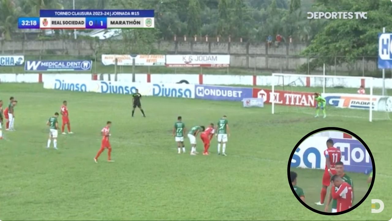 Así fue el penal que falló Rony Martínez con el Real Sociedad en Tocoa