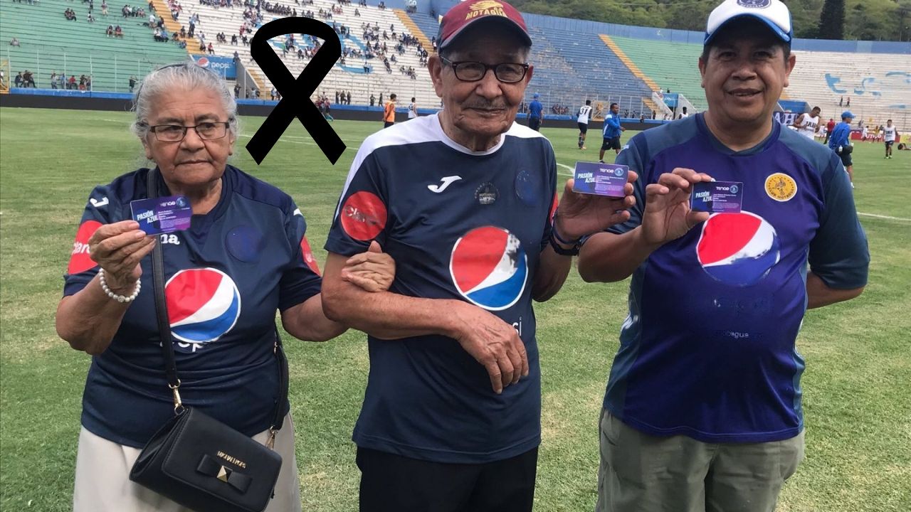Fallece Don José, un famoso aficionado de Motagua que tenía entrada vitalicia al estadio
