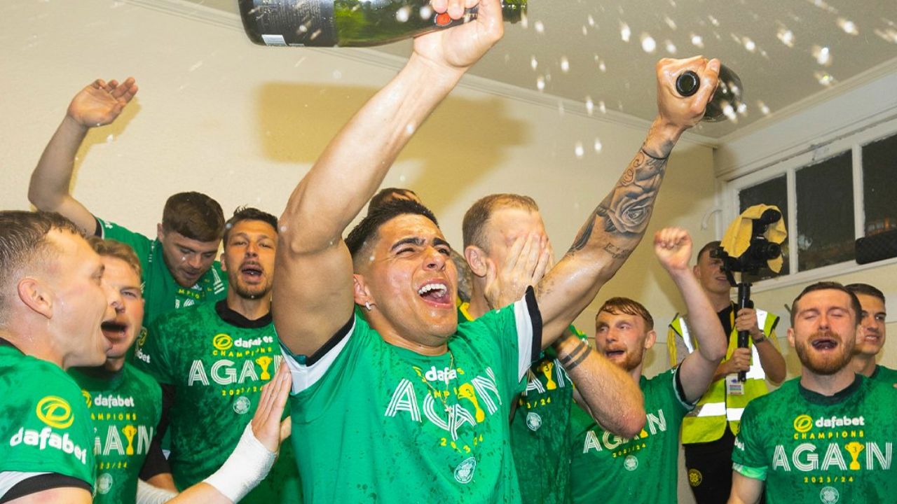 Celtic comparte los pasos prohibidos de Luis Palma en la celebración