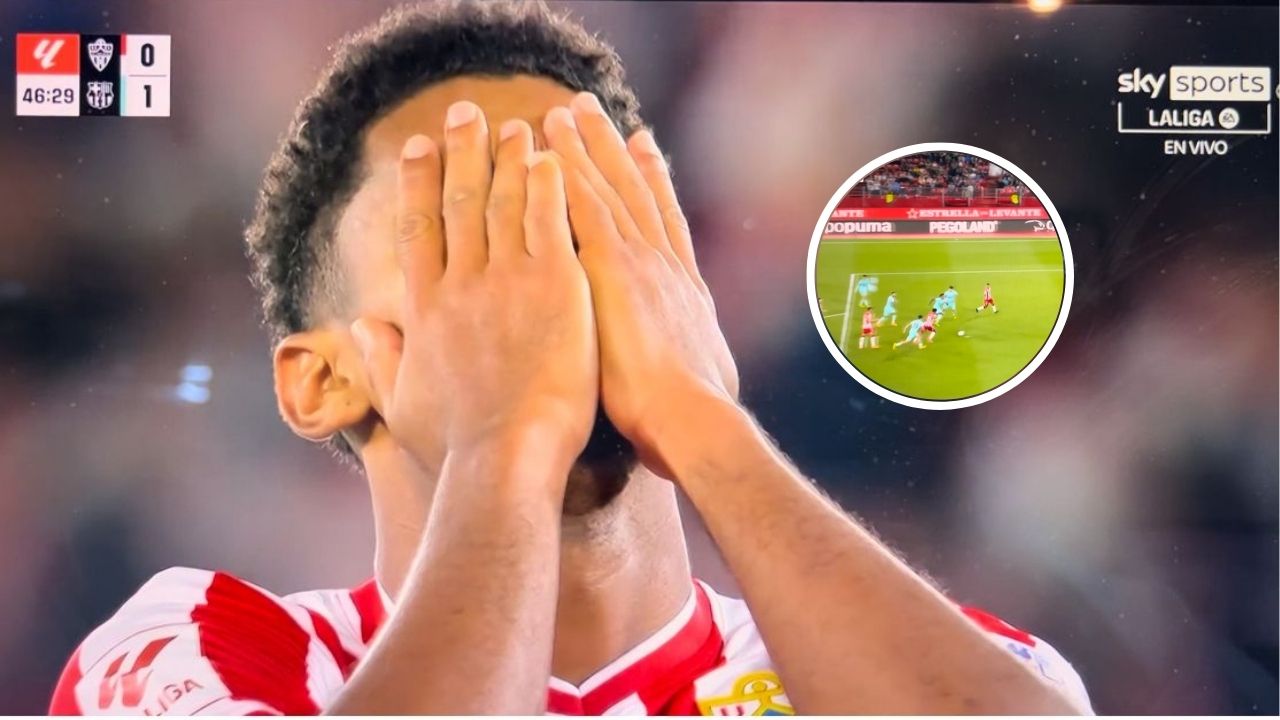 Choco Lozano se pierde un gol vs Barcelona al quedar solo frente a Ter Stegen
