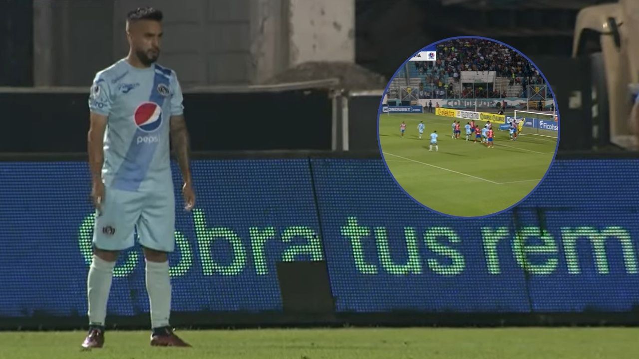 Rodrigo Droppy Gómez anota golazo de tiro libre para empatar ante Olimpia