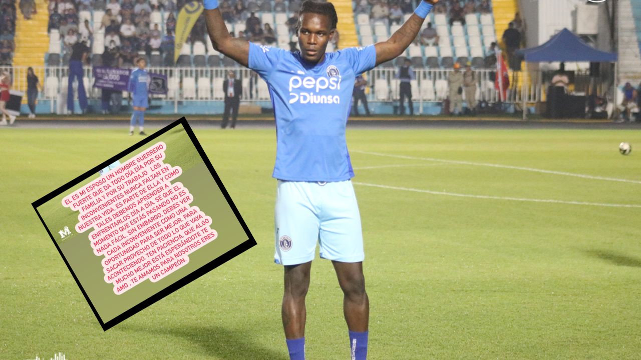 Esposa de Rubilio Castillo aconseja al jugador tras perder vs Olimpia