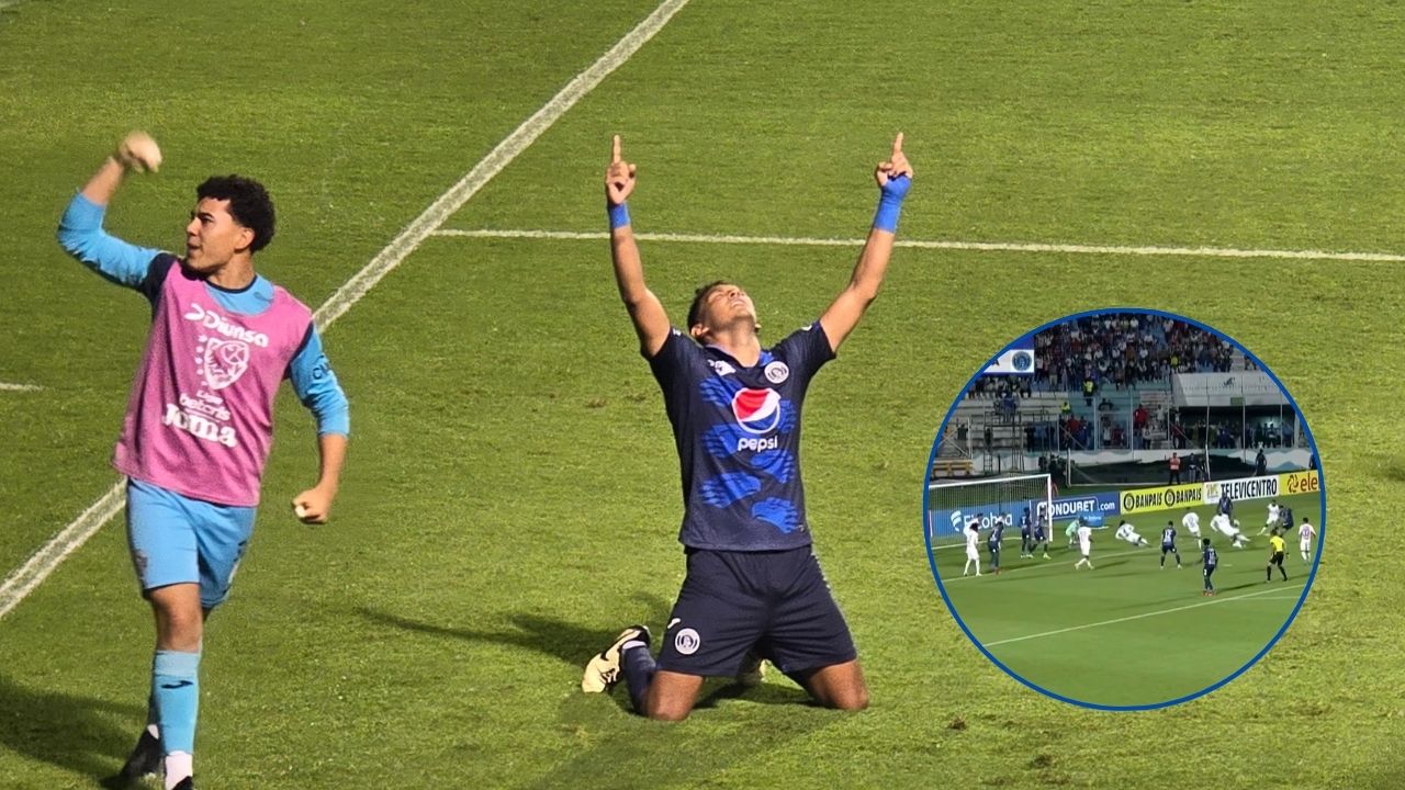 Así fue el golazo de Luis Vega para empatar el clásico