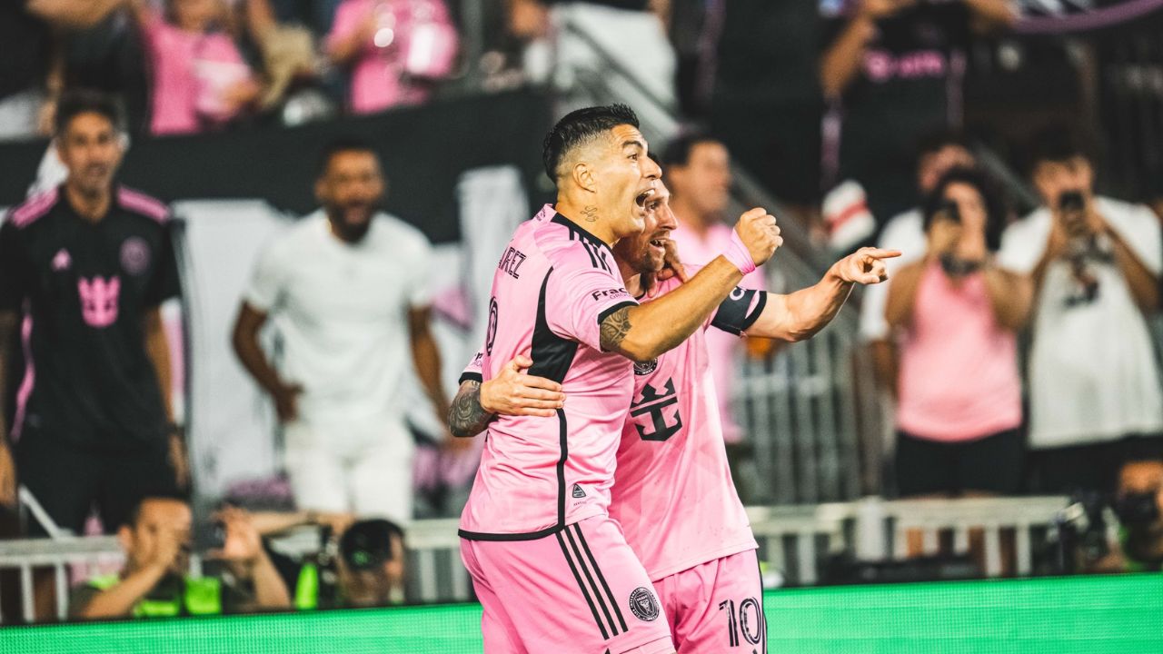 Messi brinda cinco asistencias y Luis Suárez anota Hat Trick en goleada del Inter Miami