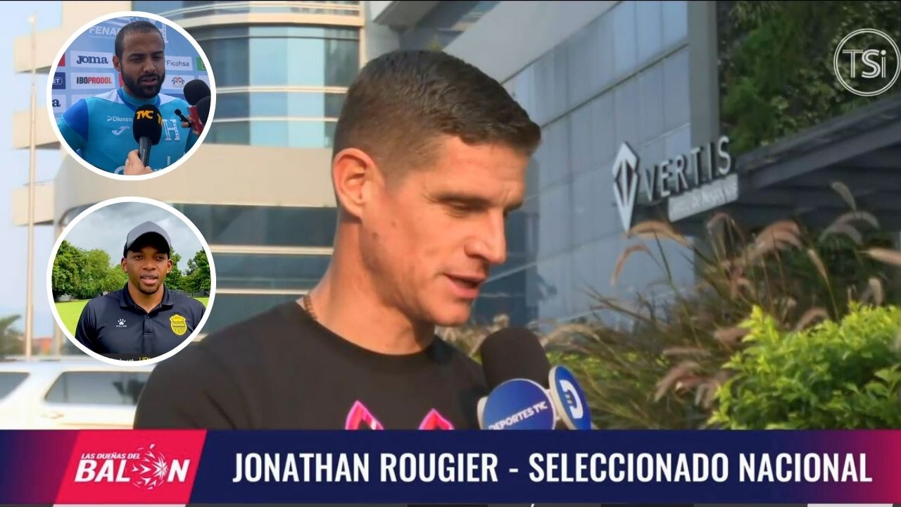 Jonathan Rougier describe su relación con Edrick Menjívar y Buba López