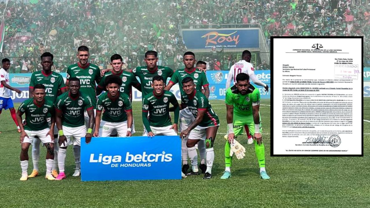 Marathón recibe dura sanción tras los acontecimientos de la Gran Final