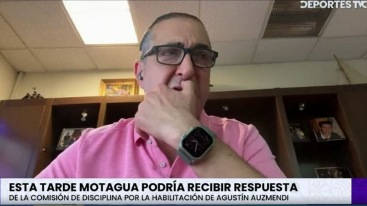 Pedro Atala, presidente del Motagua, lamenta decisiones en la Comisión de Disciplina