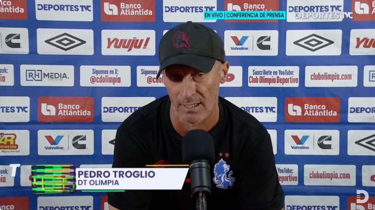 Pedro Troglio expone la ventaja que tiene Olimpia pese al descanso del Motagua