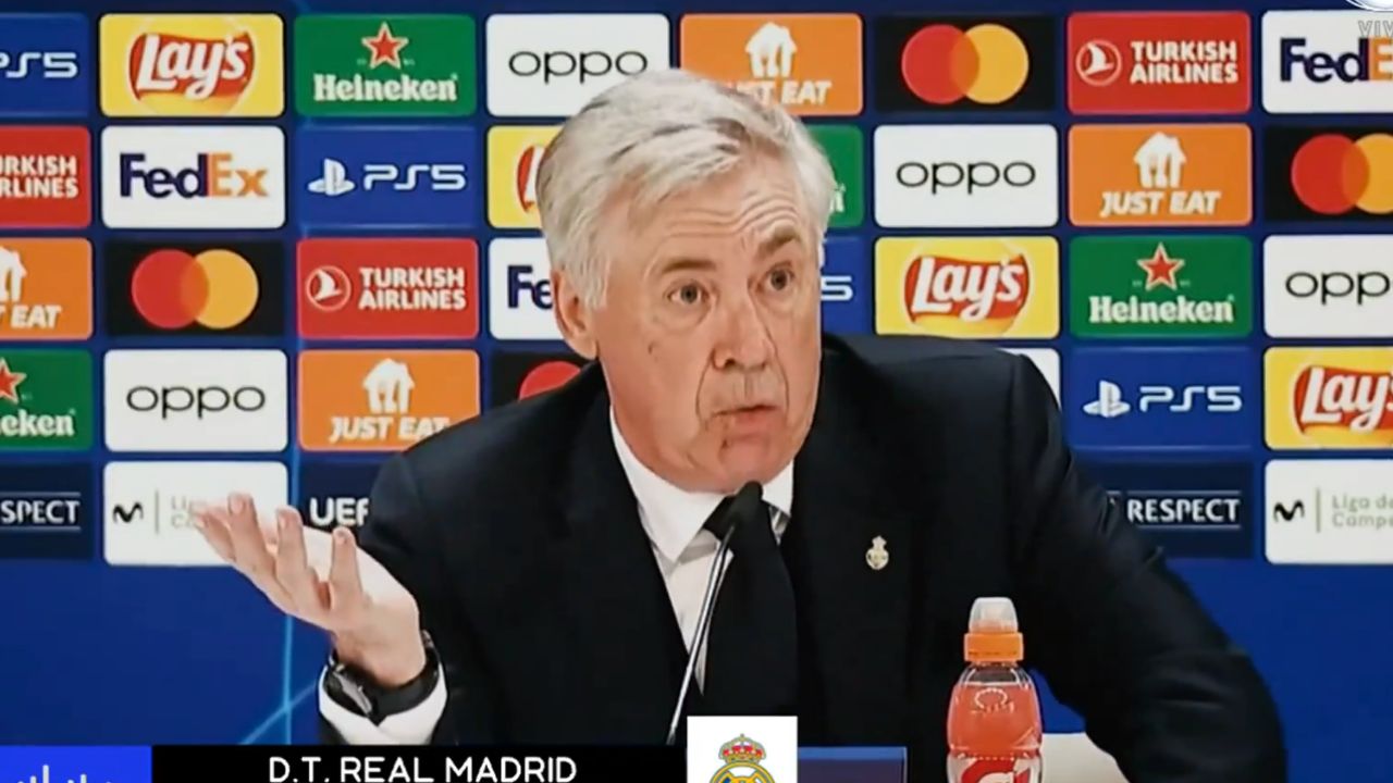 Ancelotti no se queda callado y le deja recado al Bayern por el polémico gol anulado