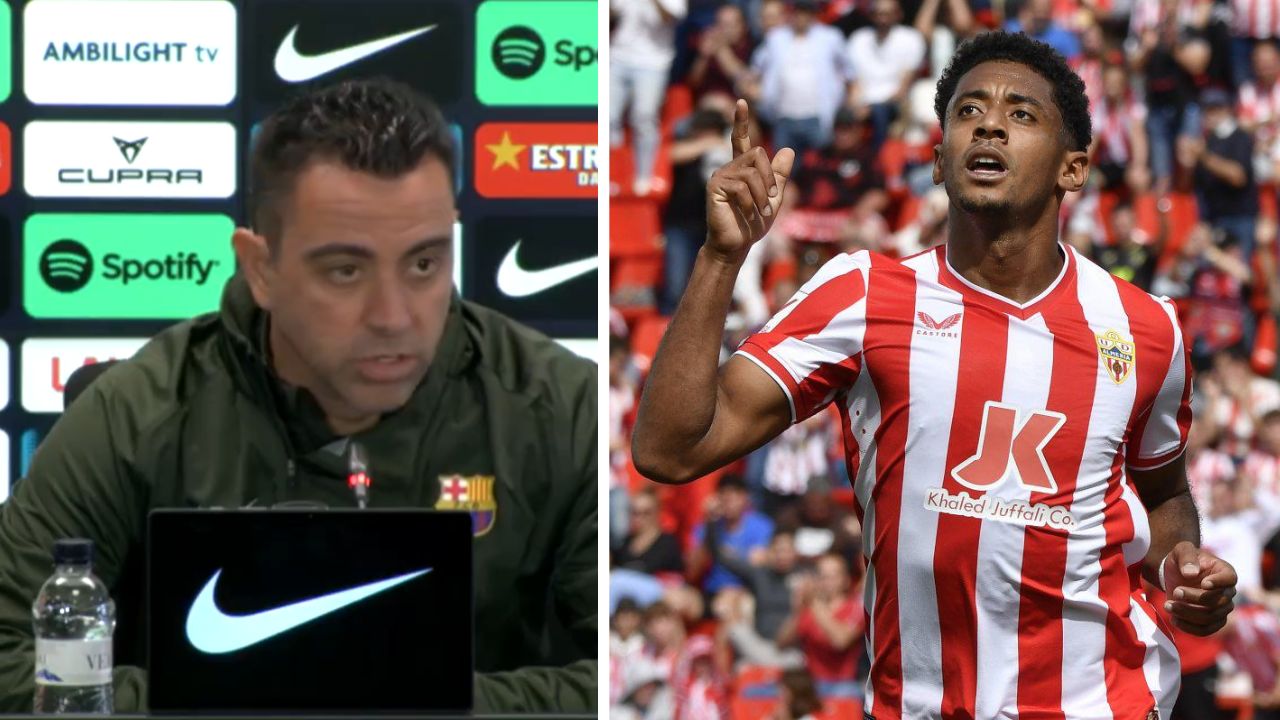 Xavi Hernández sorprende al dar un elogio para el Choco Lozano previo al juego ante Almería