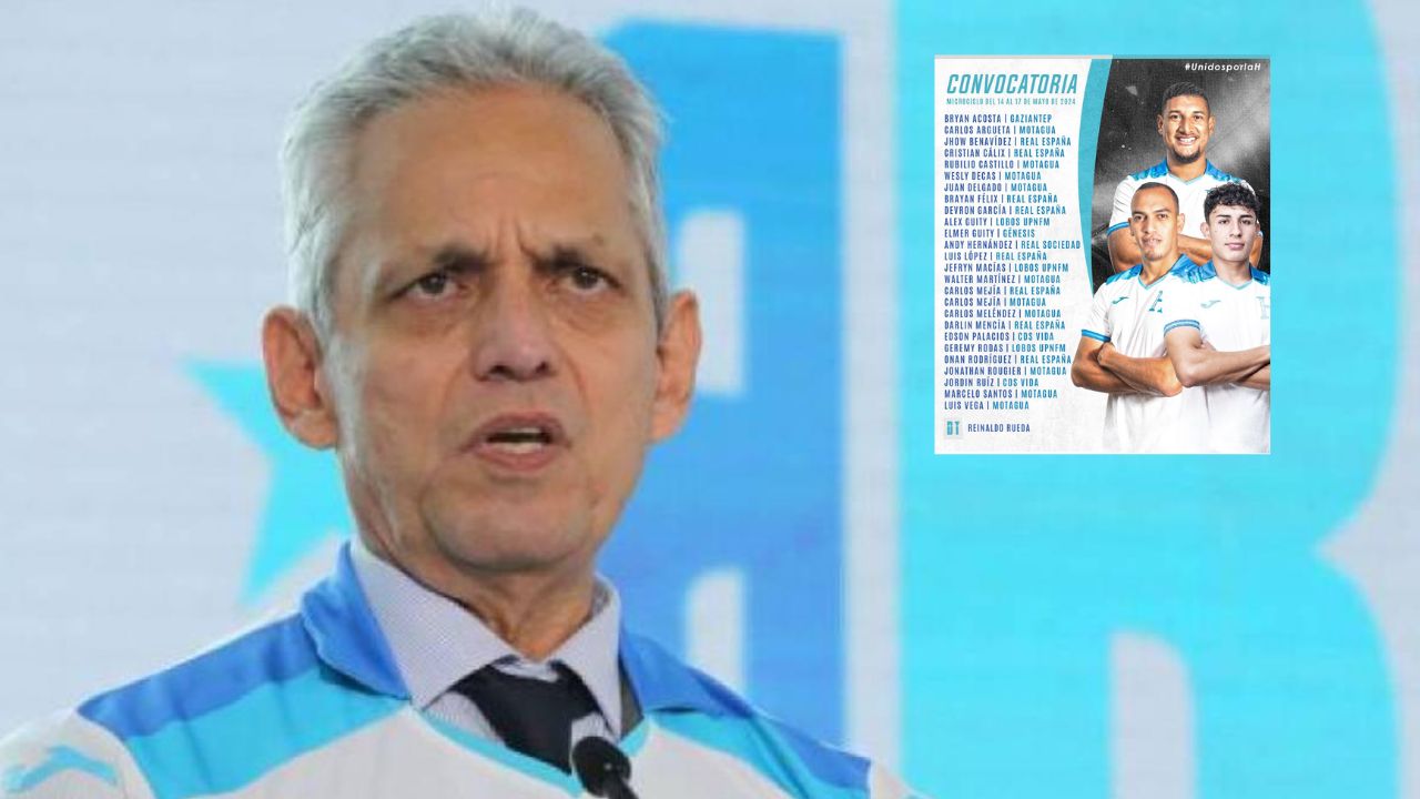 Reinaldo Rueda presenta  convocatoria de Honduras para preparar el inicio de la eliminatoria