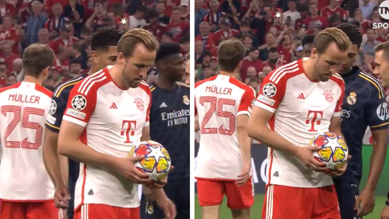 Harry Kane revela qué le dijo Bellingham antes del penal contra Real Madrid