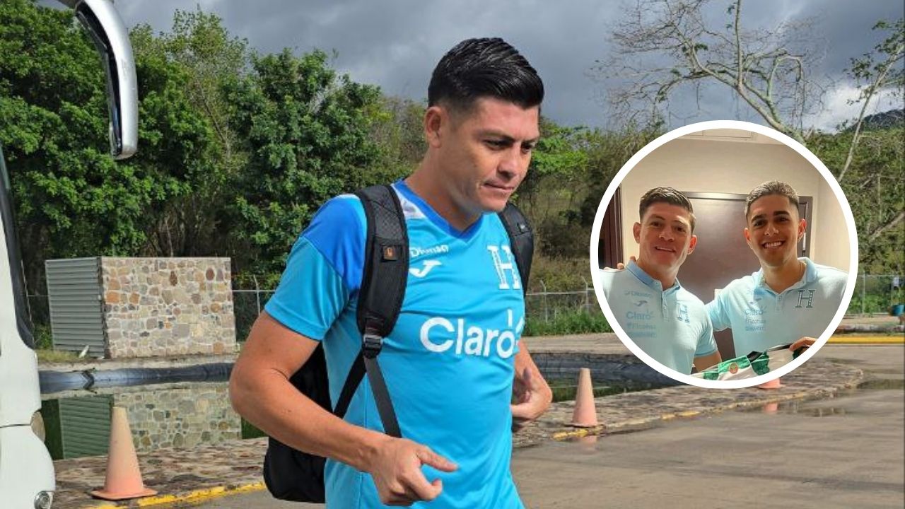 Chelito Martínez recibe regalo especial de Luis Palma por su primer llamado oficial a la H