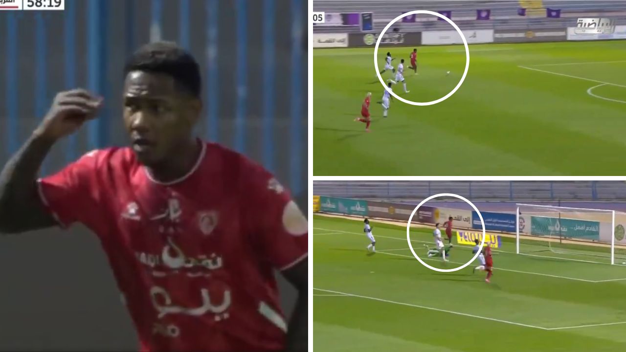 Romell Quioto se olvida de la H y anota un nuevo gol en el fútbol árabe