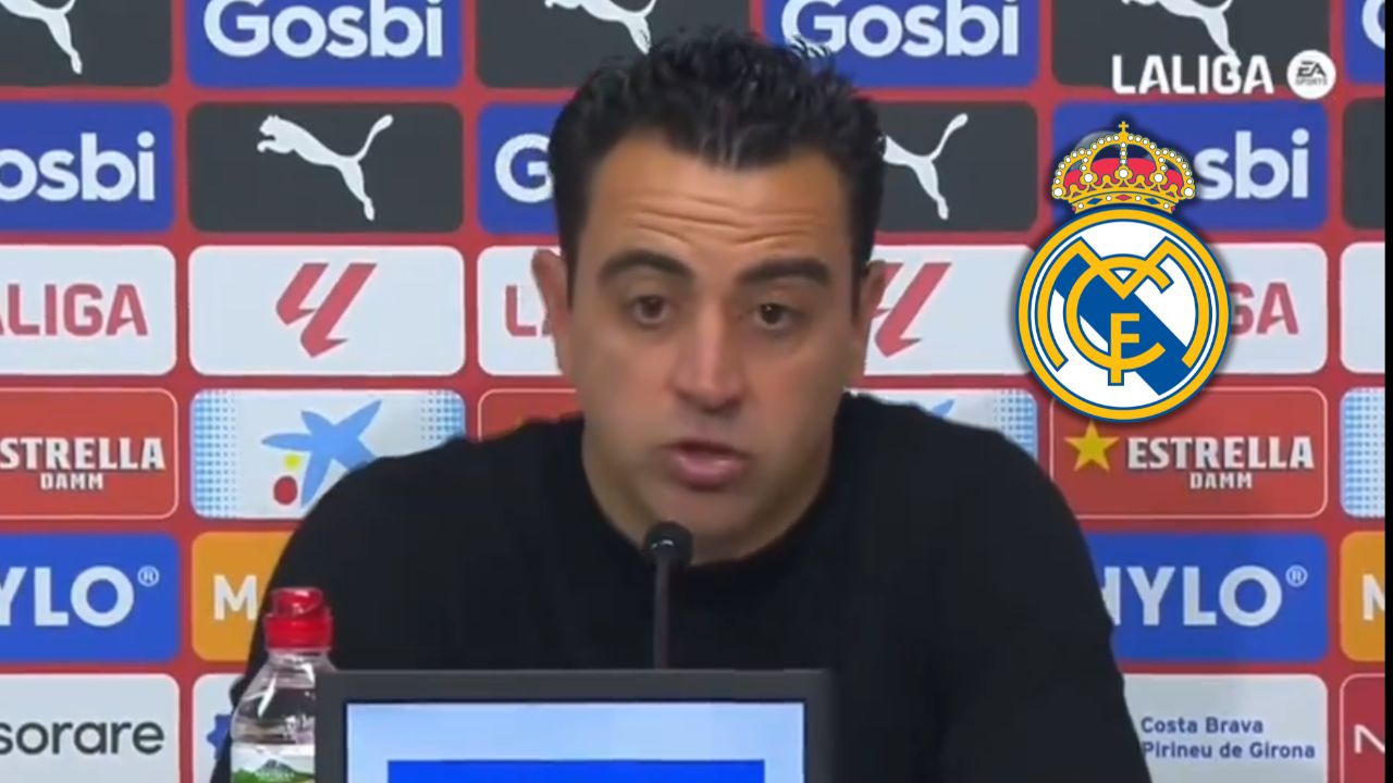 El brutal enojo de Xavi Hernández tras perder ante Girona y su mensaje al Madrid