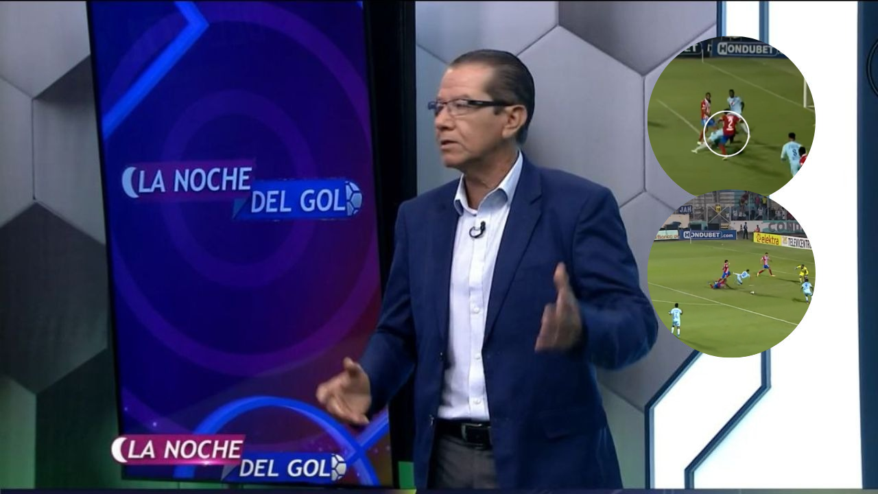 Reynaldo Salinas menciona el penal que no se debió sancionar en el Motagua vs Olimpia