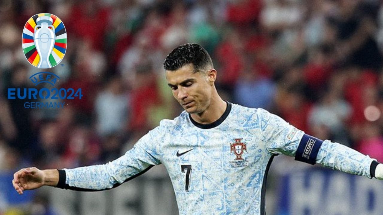 Cristiano Ronaldo se enfurece tras salir de cambio en la derrota  contra Georgia en la Eurocopa