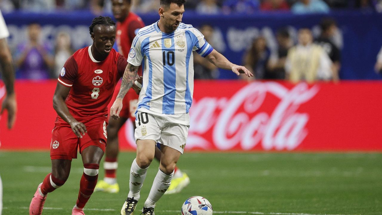 Argentina inicia con pie derecho su Copa América venciendo a Canada en Atlanta