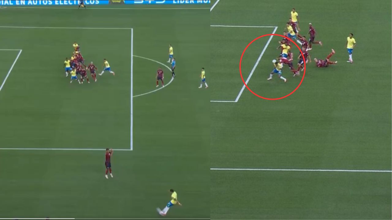 Así fue el polémico fuera de lugar por el que anularon el gol de Brasil ante Costa Rica