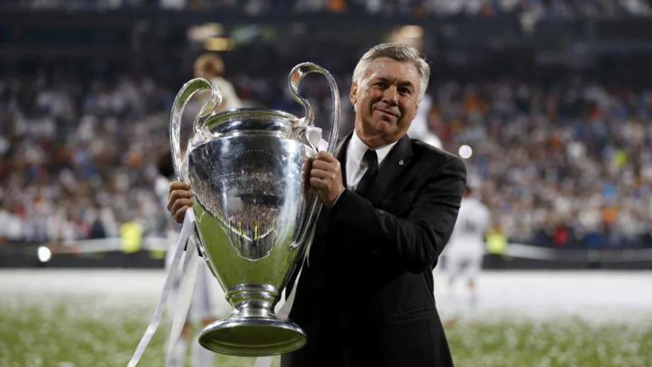 Carlo Ancelotti se convierte en el entrenador con más Champions League