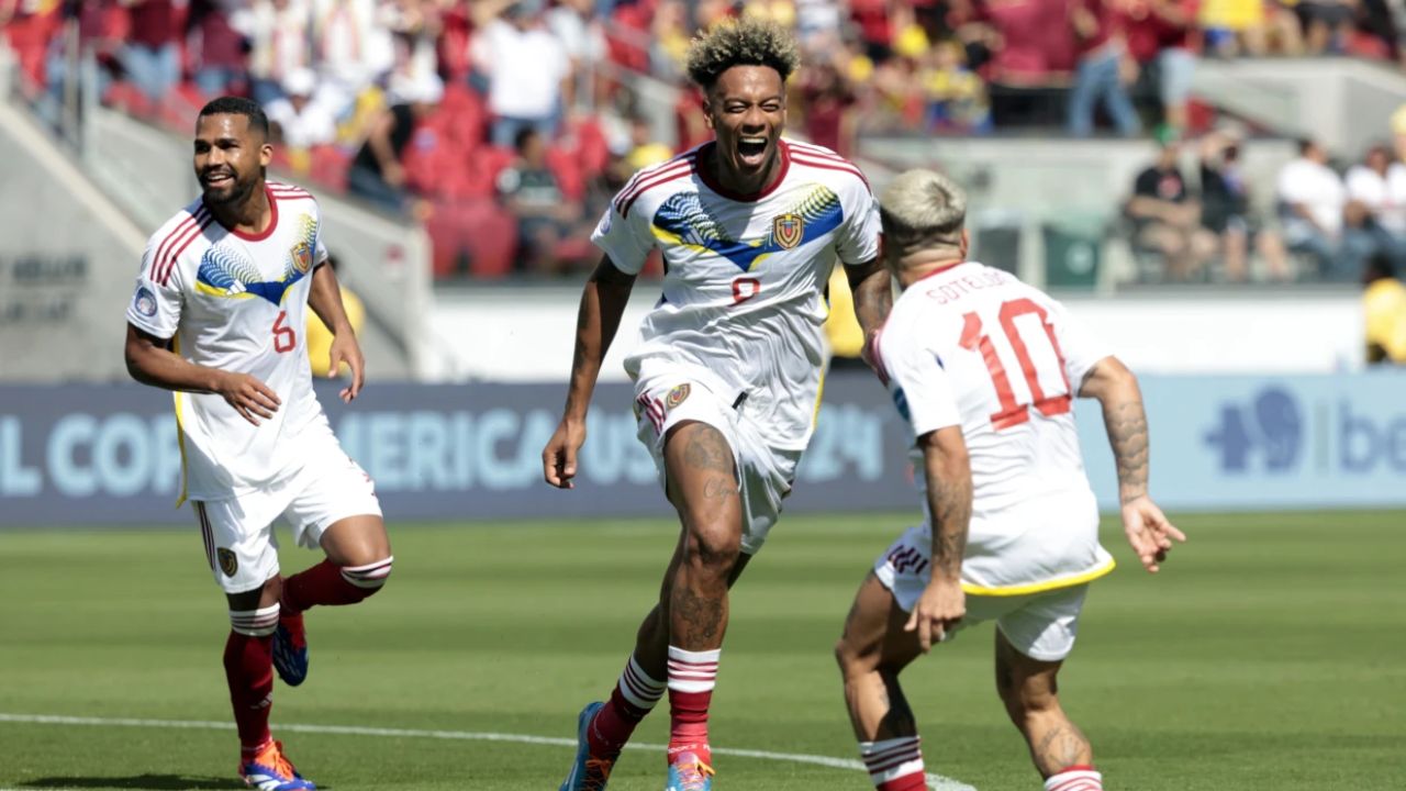 Venezuela logra histórica remontada ante Ecuador en su debut en Copa América