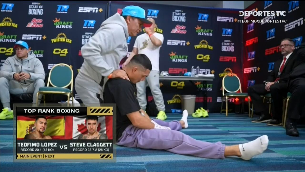 El terrible error de ESPN con Teófimo López en su pelea vs Steve Claggett