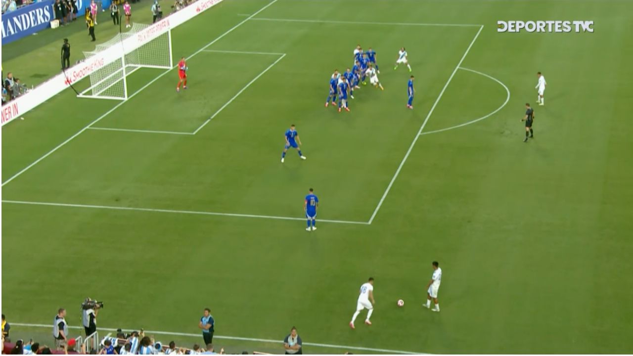 Así fue el gol de Guatemala a Argentina en amistoso disputado en Estados Unidos