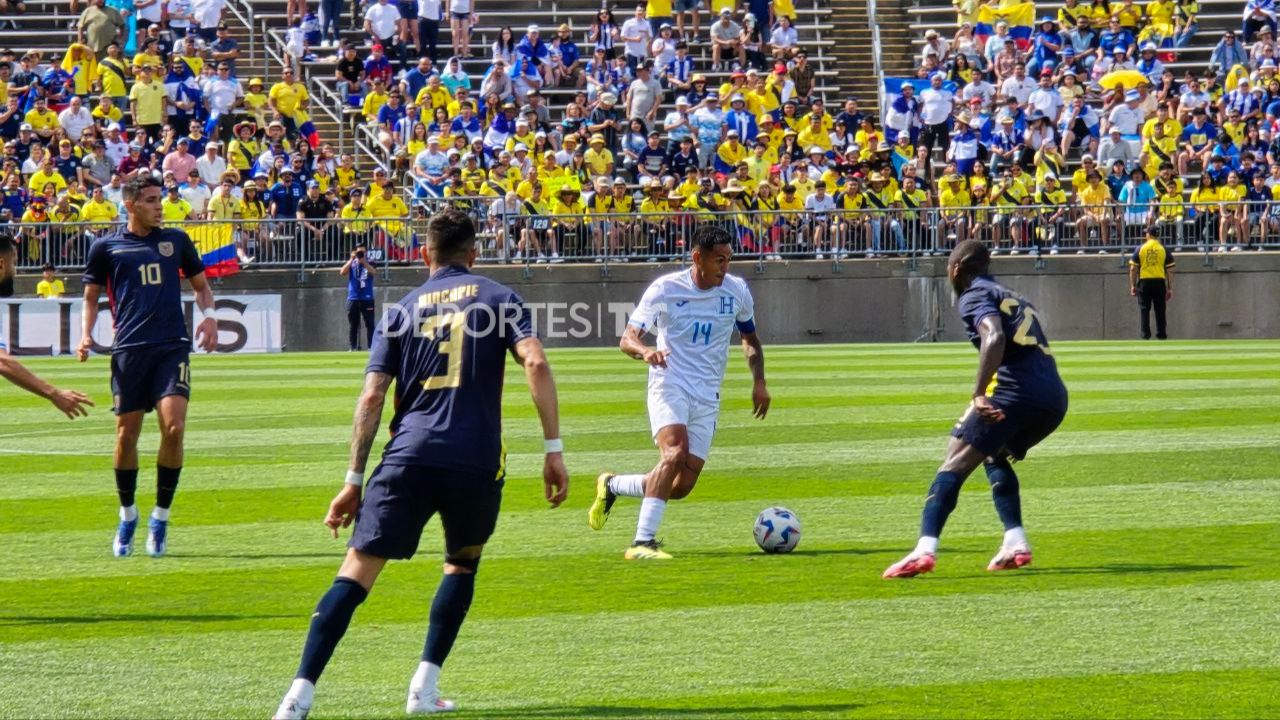 Honduras cae ante Ecuador en amistoso en Estados Unidos