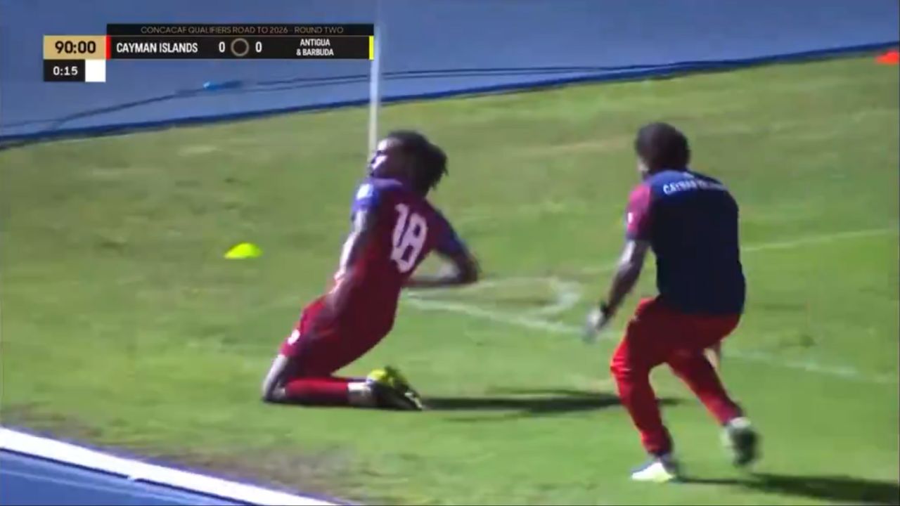 Islas Caimán derrota a Antigua y Barbuda y le pone vida al grupo de Honduras en la eliminatoria