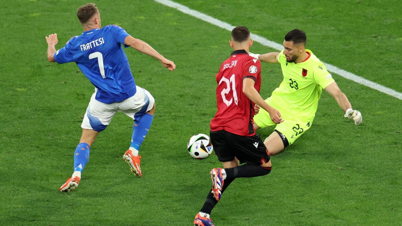 Italia inicia su defensa en la Eurocopa 2024 remontando ante Albania