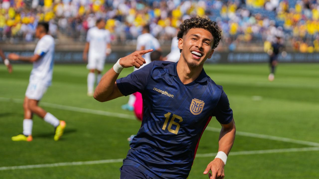 Jugador ecuatoriano confiesa lo que sintió tras marcar gol ante Honduras