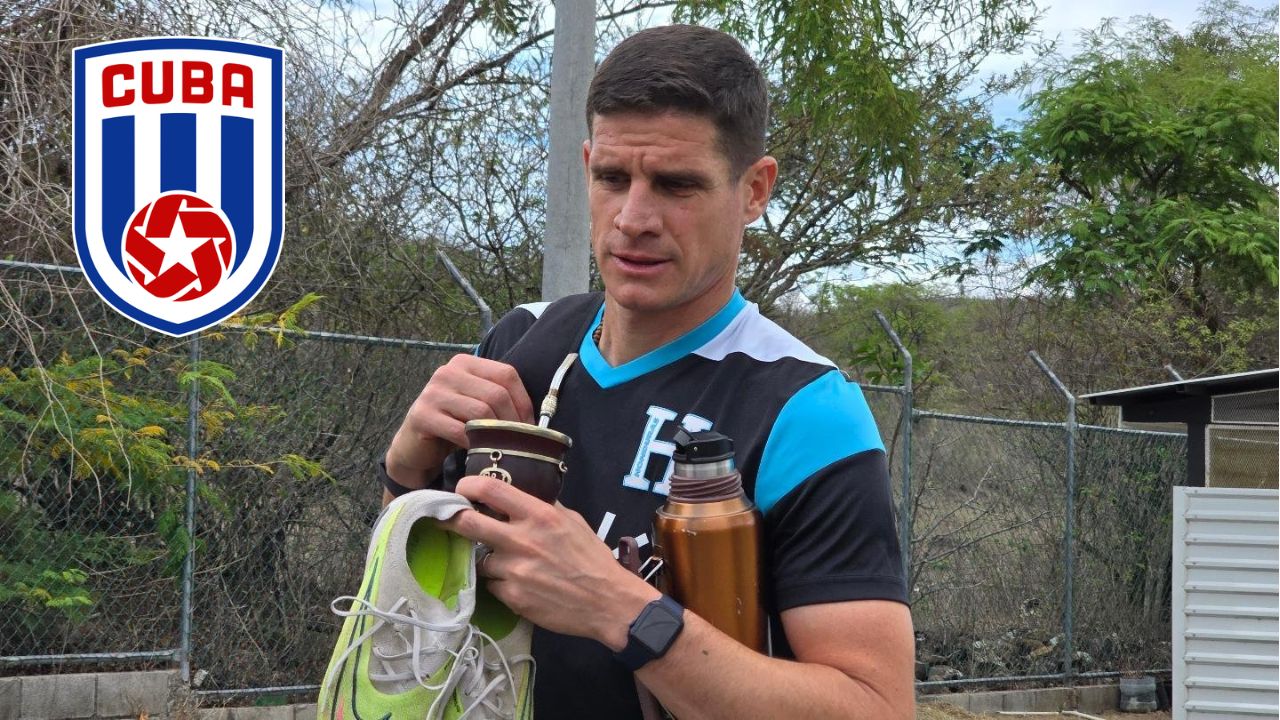 Jonathan Rougier se quedó sin pelo tras partido Honduras vs Cuba