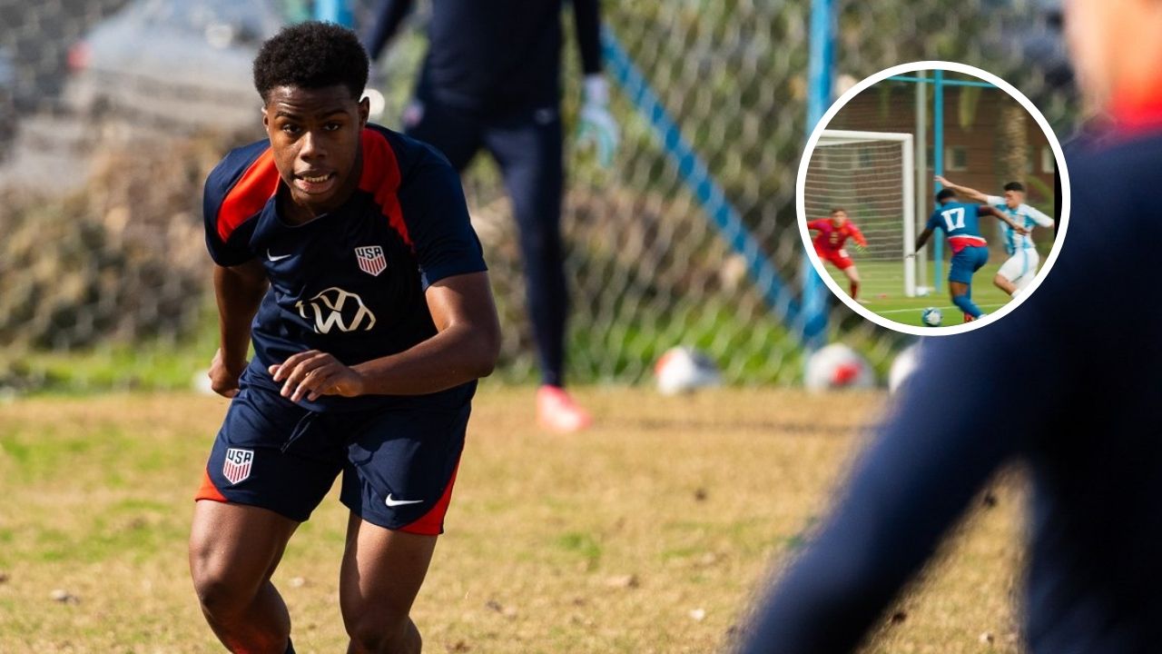 Keyrol Figueroa anota golazo en triunfo de Estados Unidos sobre Argentina
