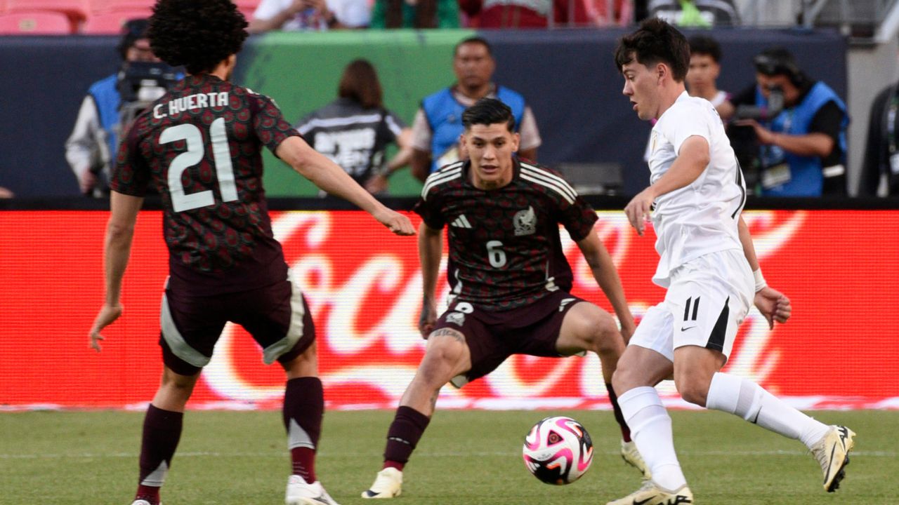 México es humillado por Uruguay en amistoso previo a la Copa América