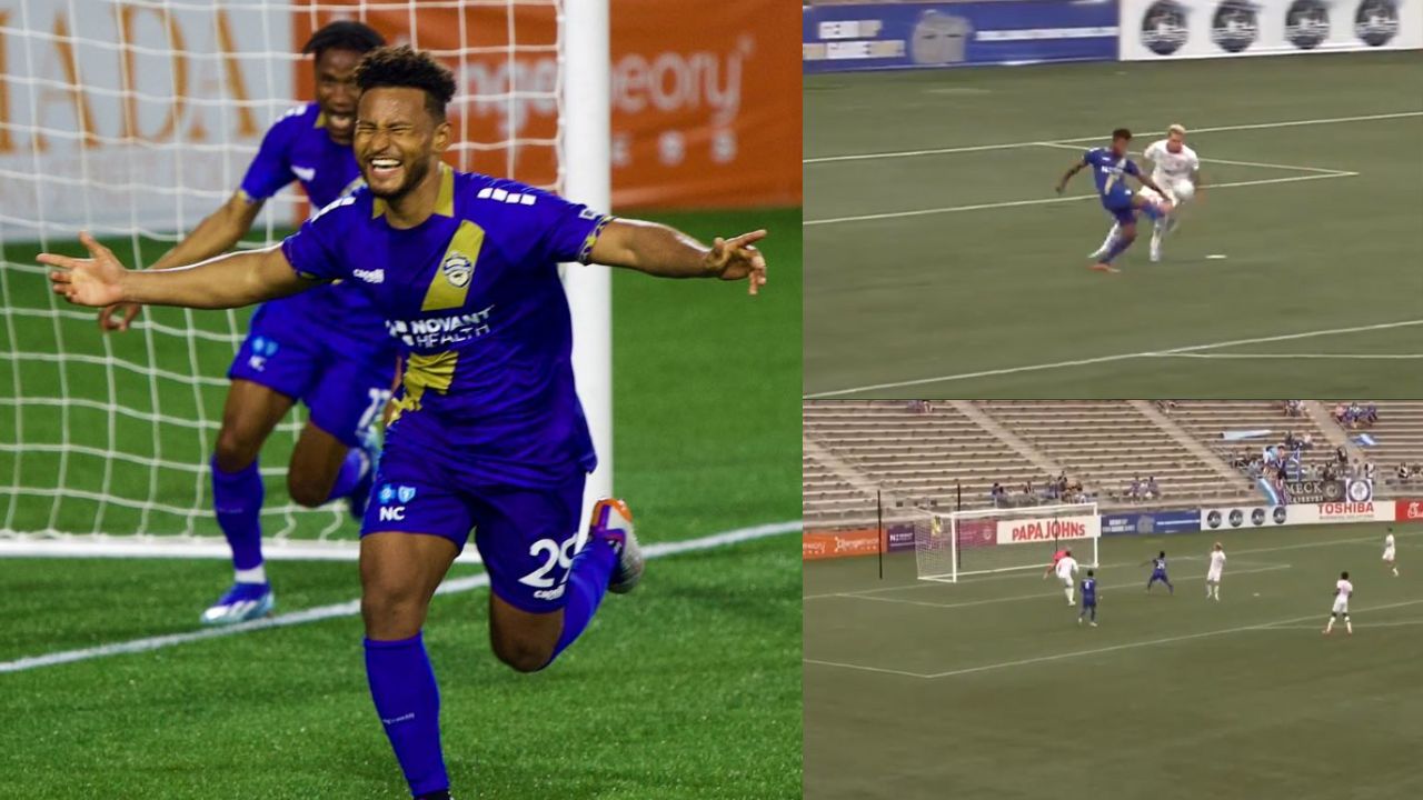 Juan Carlos Obregón firma un golazo en los Estados Unidos