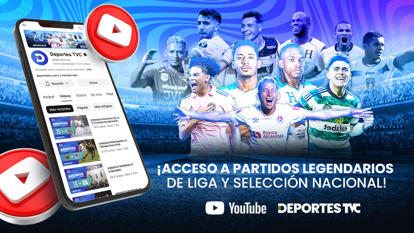 Revive partidos históricos y más: sé miembro de DeportesTVC en YouTube