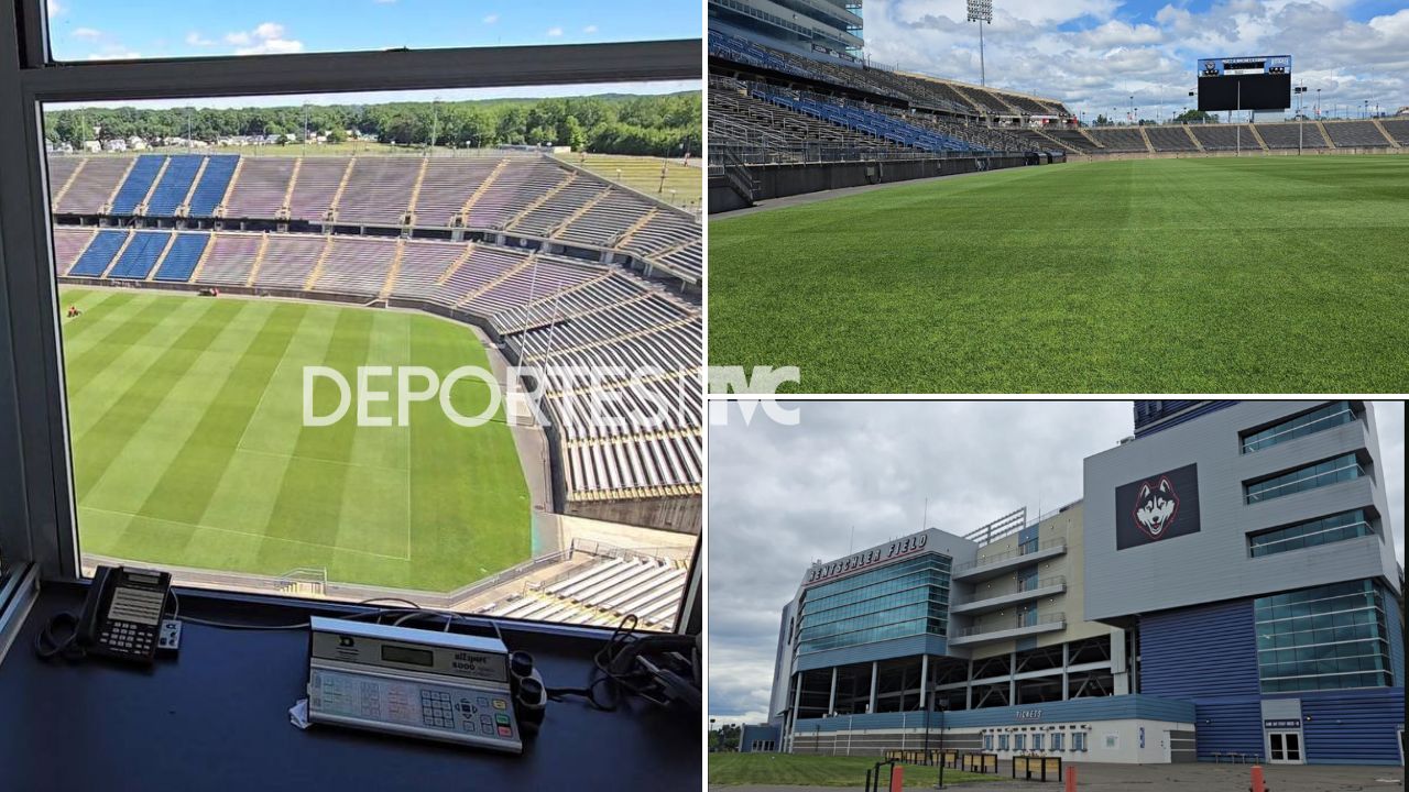 Así es el estadio donde Honduras jugará contra Ecuador en Hartford, Connecticut