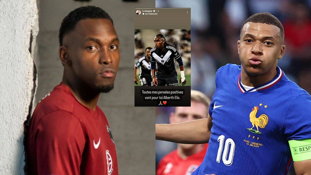 Alberth Elis deja mensaje a Kylian Mbappé quien tuvo gesto él tras su accidente