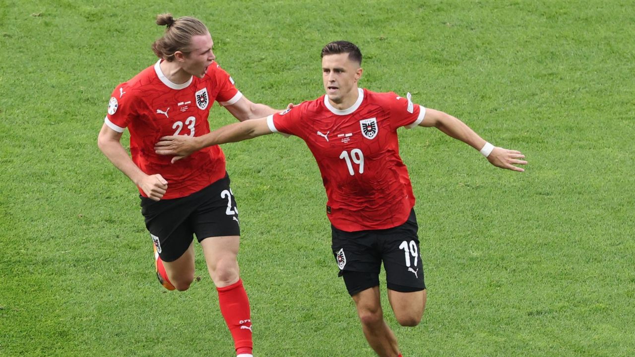 Austria triunfa y deja a la Polonia de Robert Lewandowski casi fuera de la Eurocopa