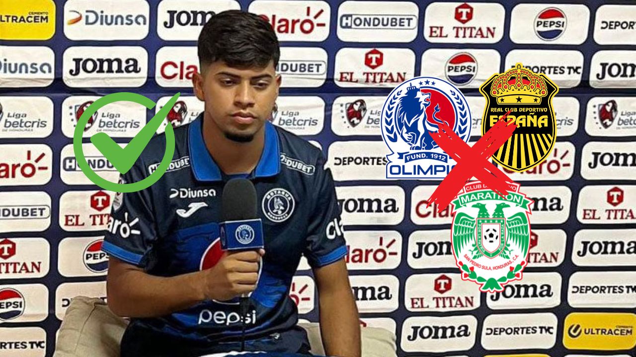 Clever Portillo revela que rechazó a Olimpia y otros clubes para firmar con Motagua