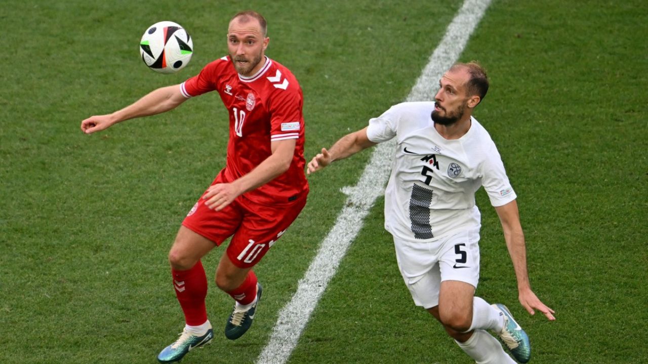 Eslovenia frustra la victoria de ensueño de Dinamarca tras gol de Eriksen