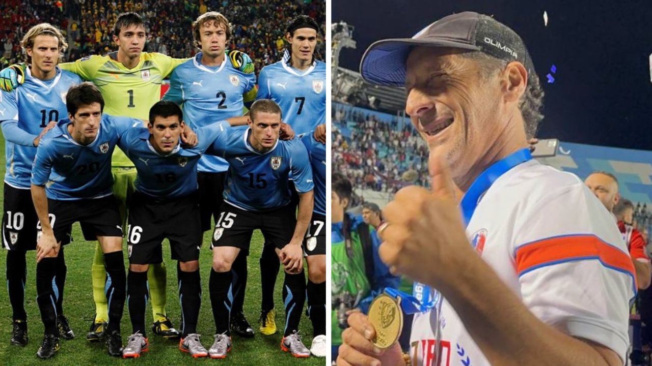 Exmundialista de Uruguay sorprende al felicitar a Pedro Troglio y Olimpia por su nuevo título