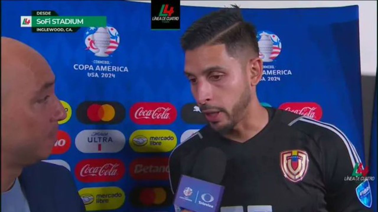 Portero de Venezuela arremete contra prensa mexicana por subestimar su selección