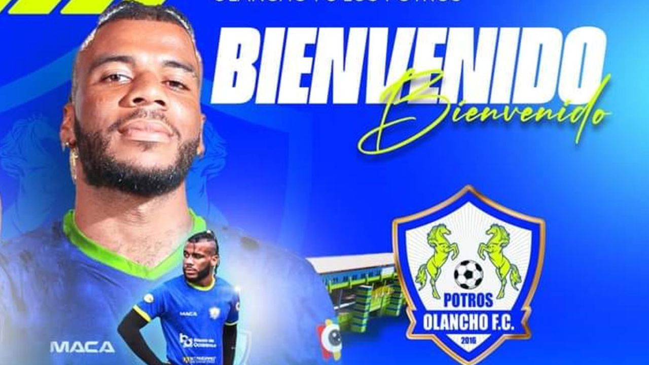 Olancho FC hace oficial el fichaje de Roger Sander para el torneo Apertura 2024
